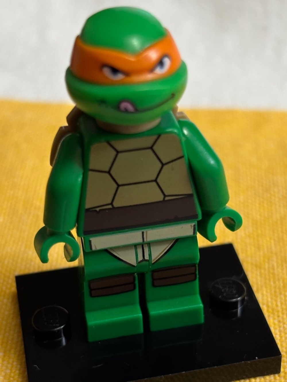 LEGO TEENAGE MUTANT NINJA TURTLES "Michelangelo" tnt003 LIKE NEW!